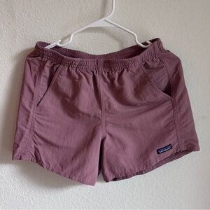 Patagonia Baggies Shorts Women’s in Evening Mauve Size Small